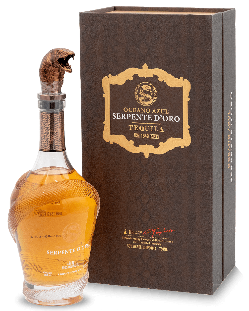 Oceano Azul - Serpente d’Oro Tequila Añejo